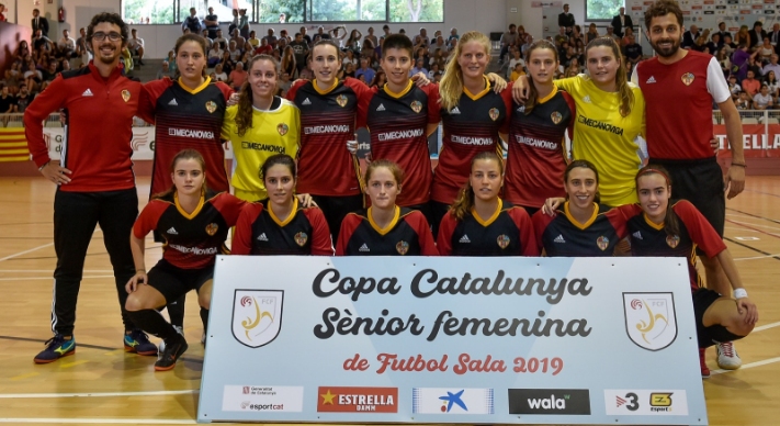 El Mecanoviga Eixample subcampió de la copa Catalunya 2019 contra Penya Esplugues