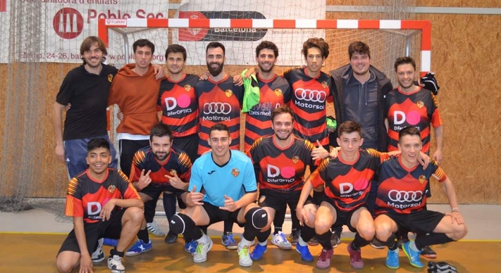 El senior B celebra l'ascens amb victòria, gràcies a la permanència del Sènior A