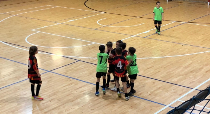 L' Alevi venç 6-1 al Sant Joan Despí i es consolida com a líder