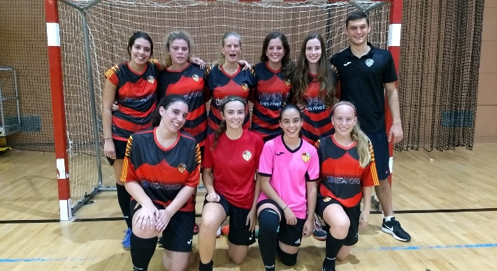 Pretemporada:  Sènior B Femení 4 -1  Glòries B