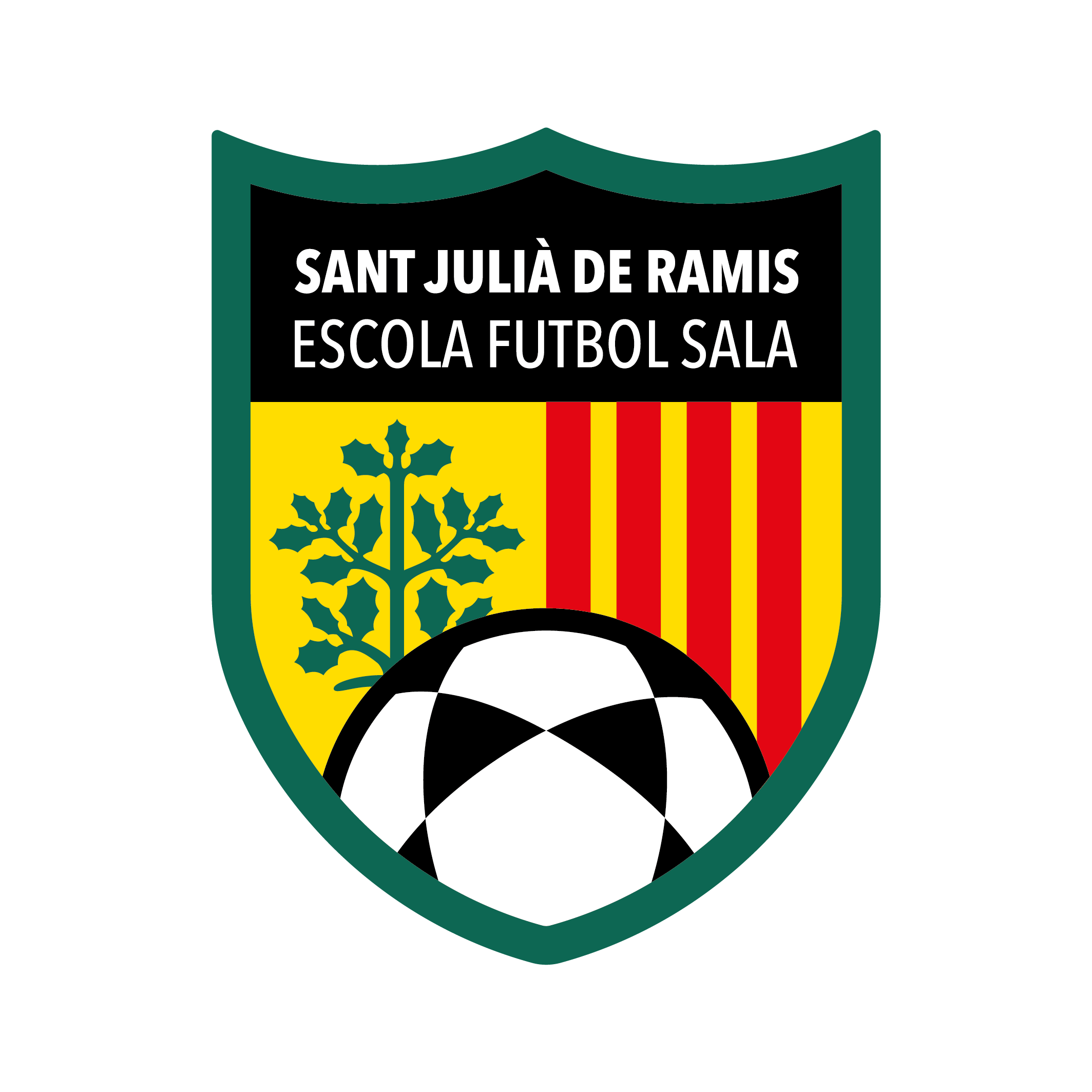 escut SANT JULIÀ DE RAMIS NEGRE EFS A
